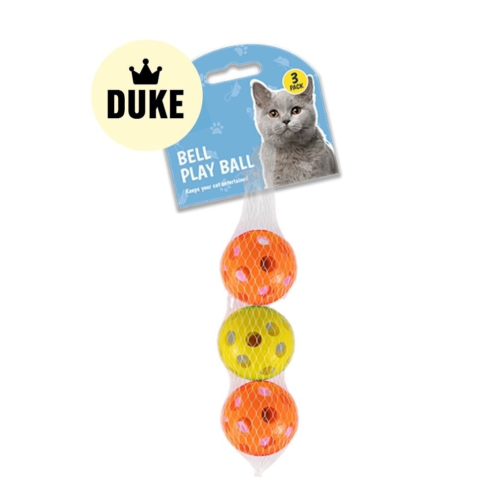DUKE Bell Playball 3pk