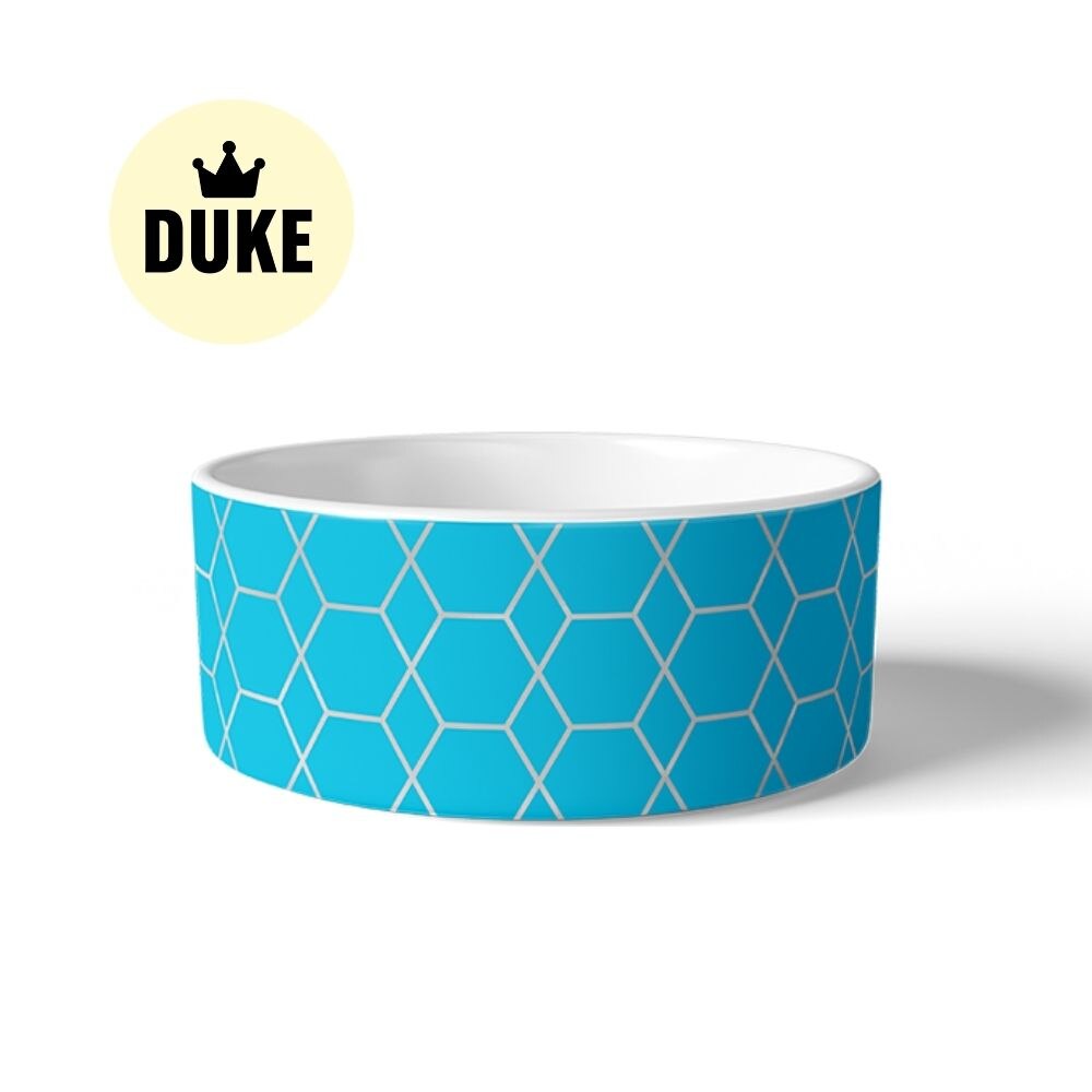 DUKE Ceramic Foiled Feeding Bowl Dia 15cm