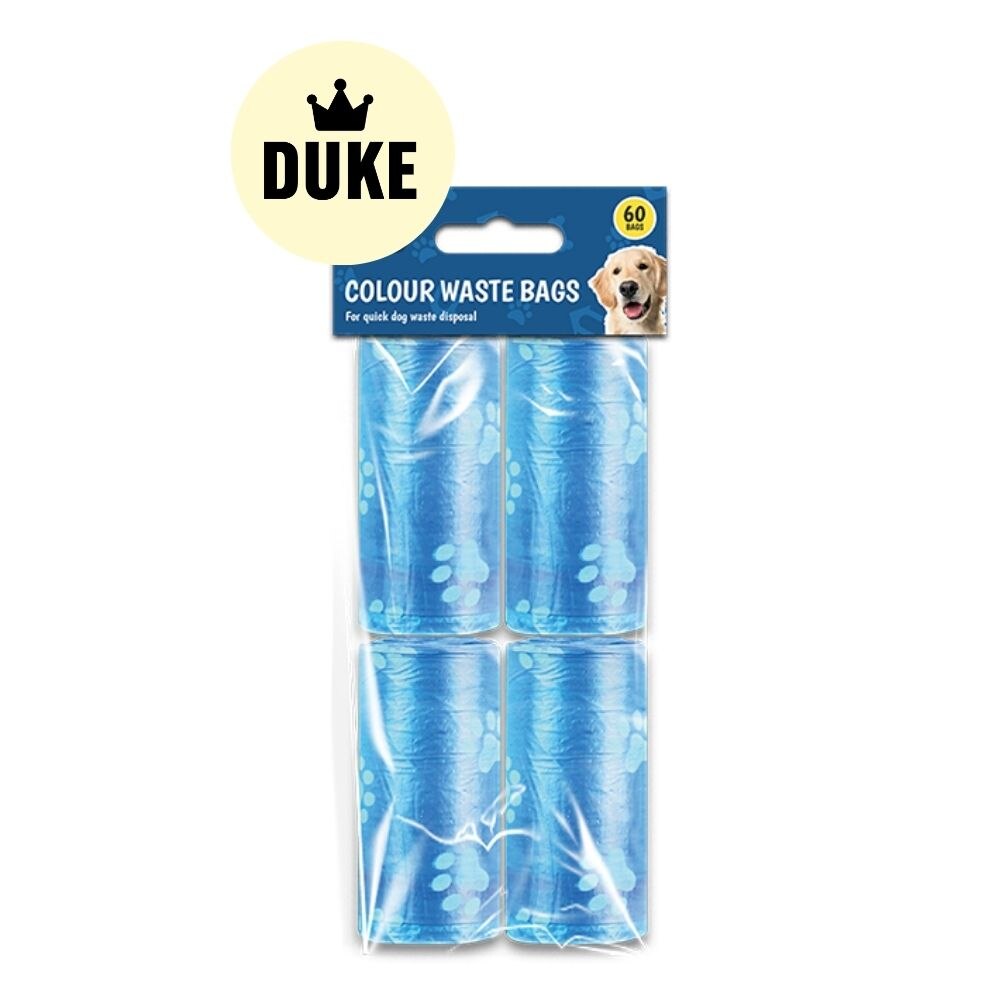 DUKE Dog Poo Bags - 60 Pack