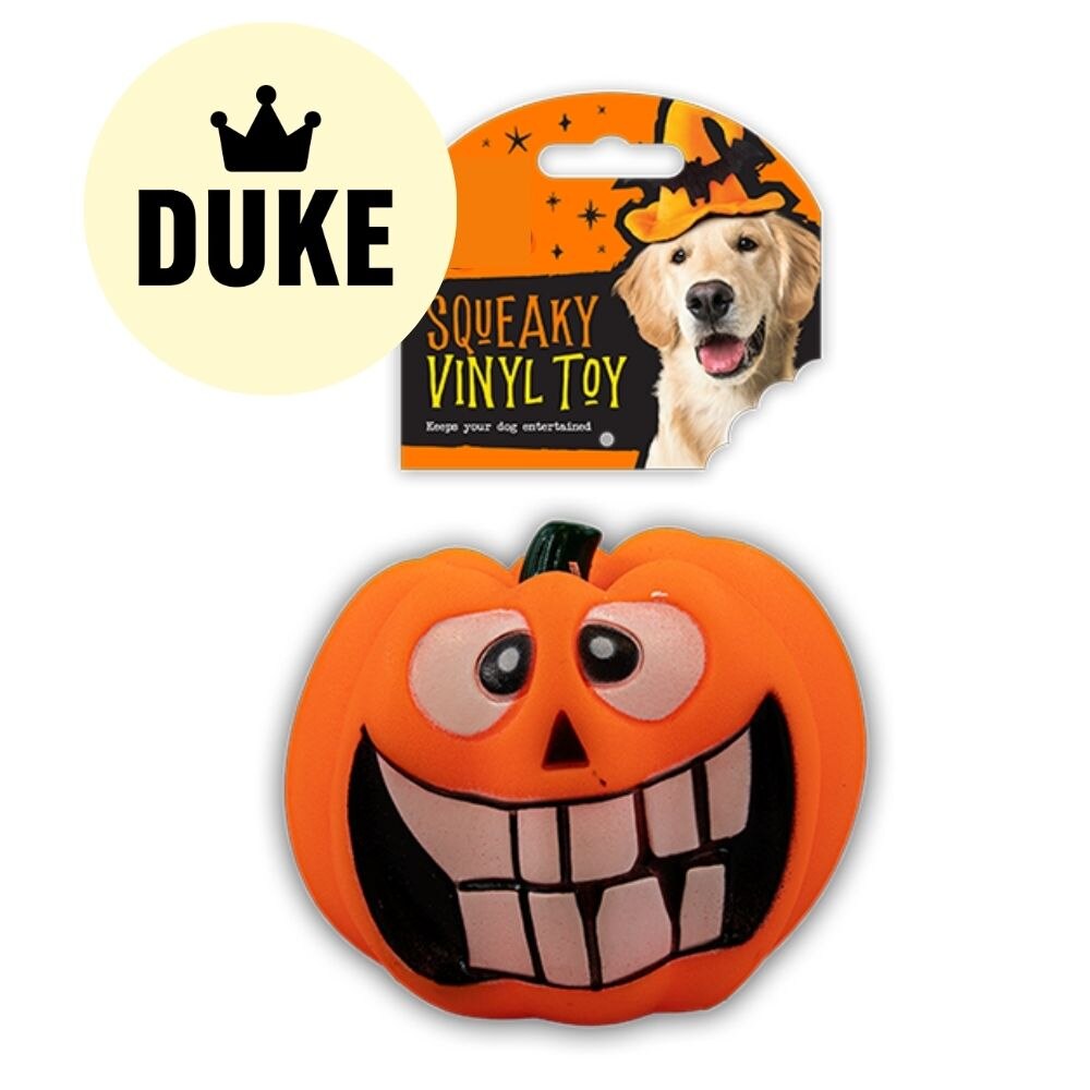 DUKE Halloween Squeaky Vinyl Dog Toy