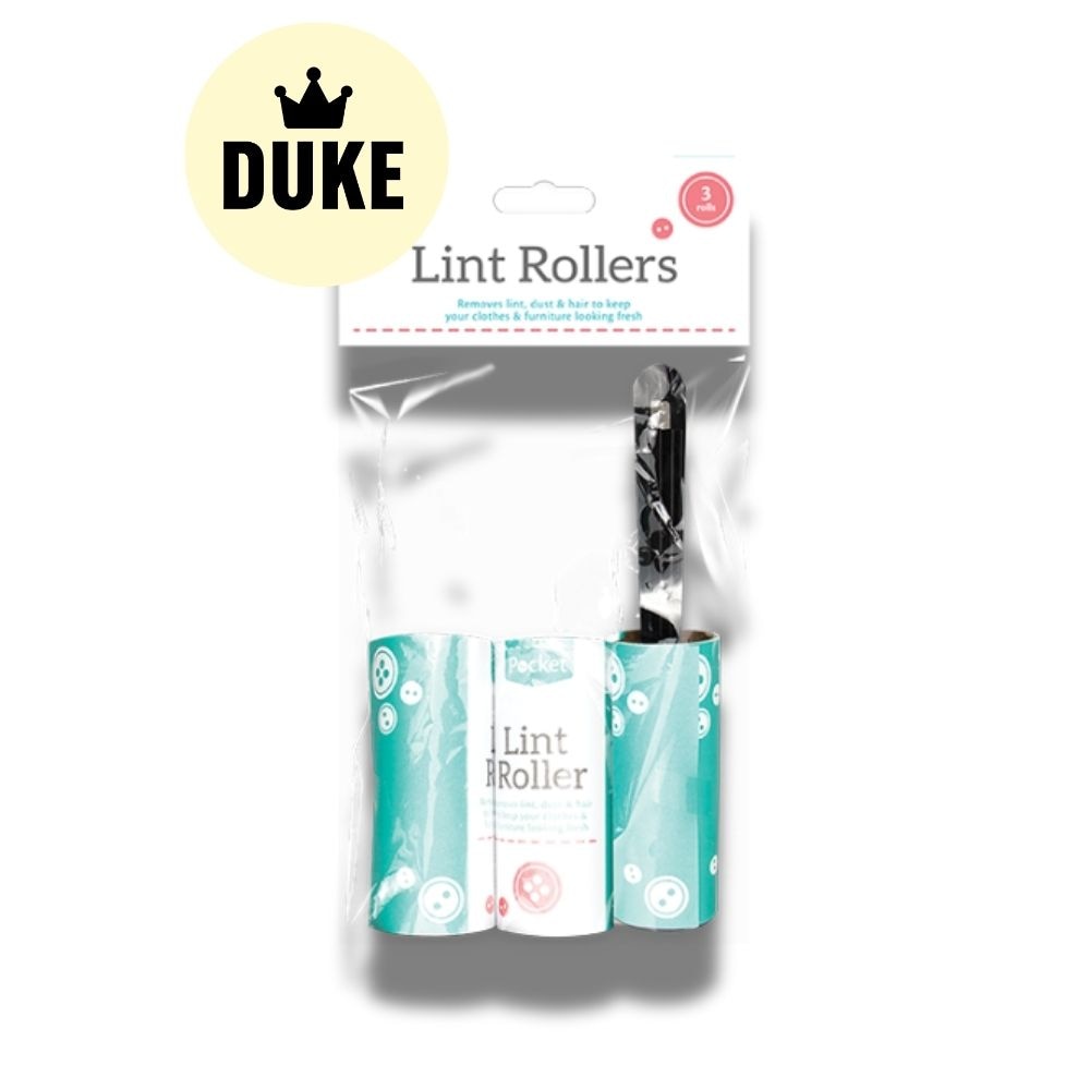 DUKE Lint Rollers 3pk