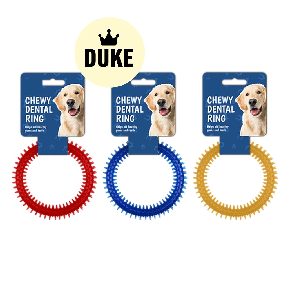 DUKE Pet Dental Ring Toy