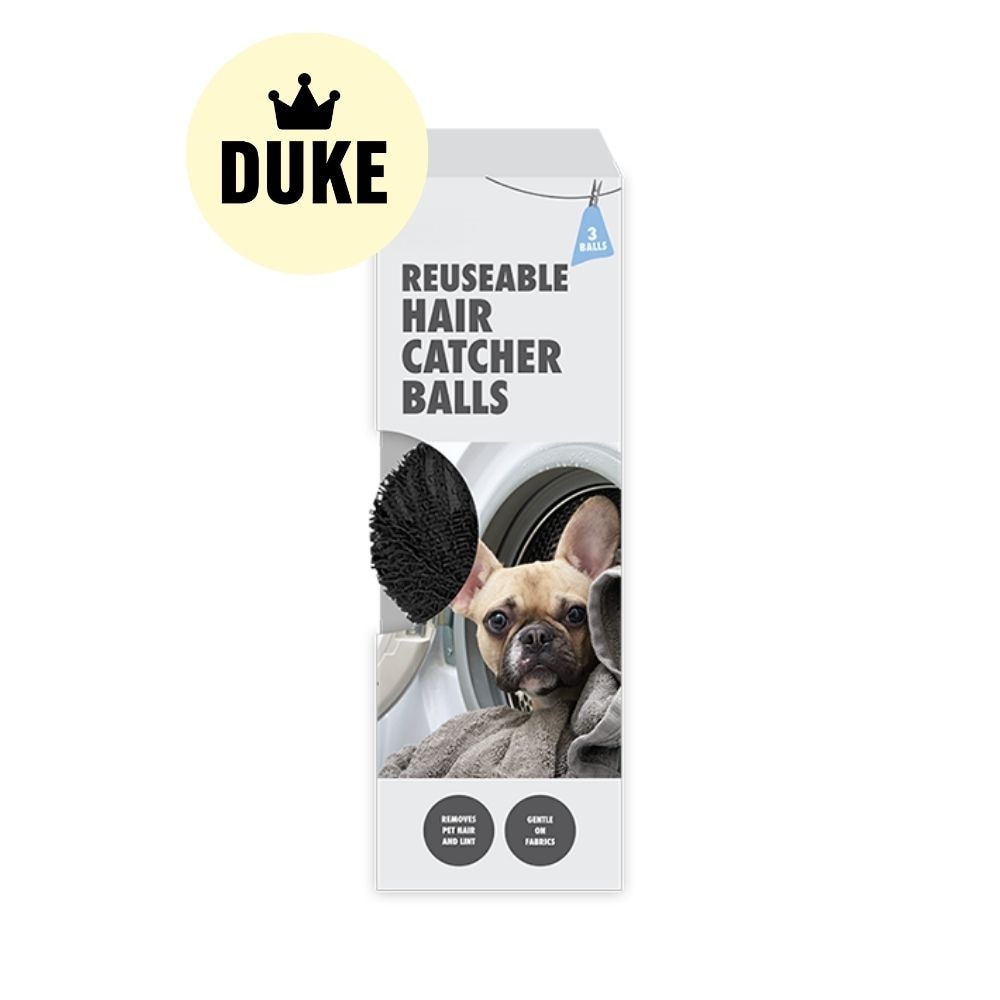DUKE Reusable Hair Catcher Balls 3Pk