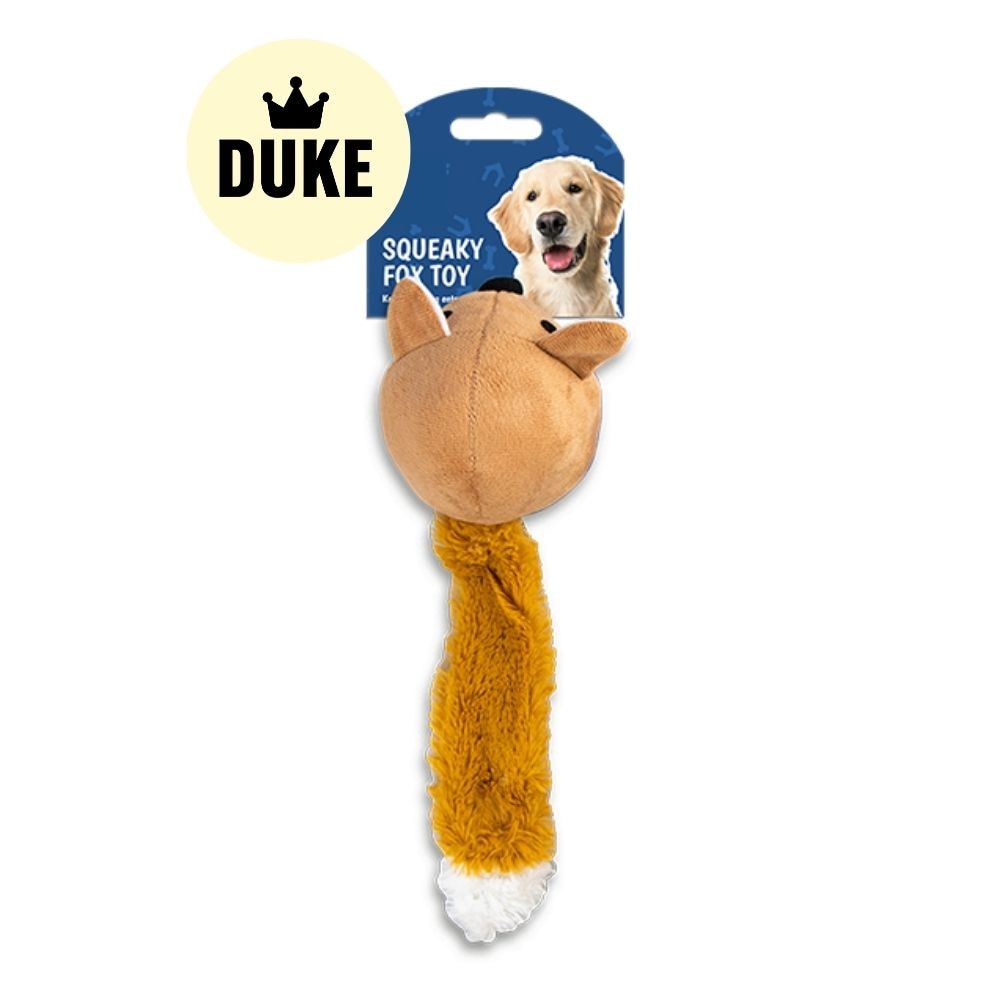 DUKE Squeaky Fox Toy