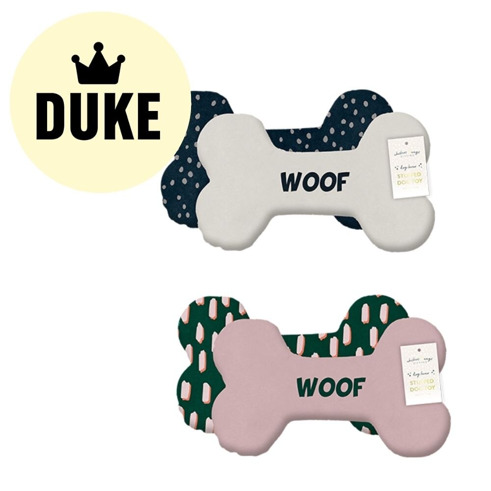 DUKE Stuffed Bone Dog Toy