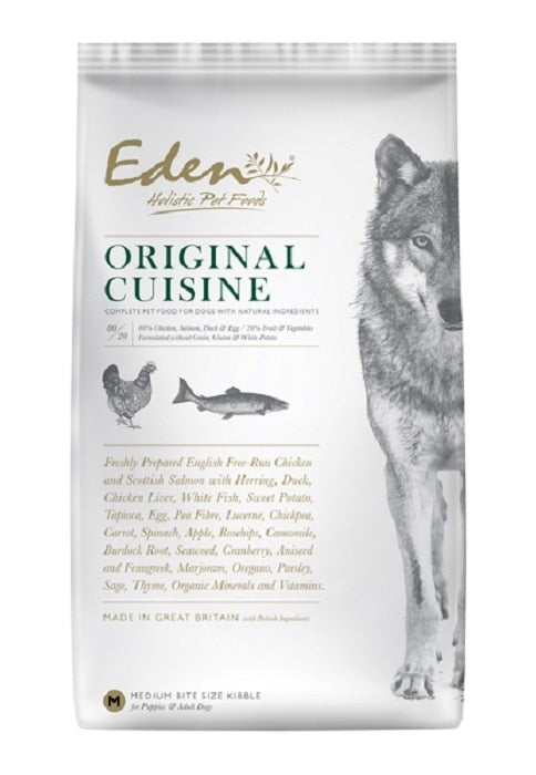 Eden 80/20 Original Cuisine Dry Dog Food Medium Kibble - 2kg