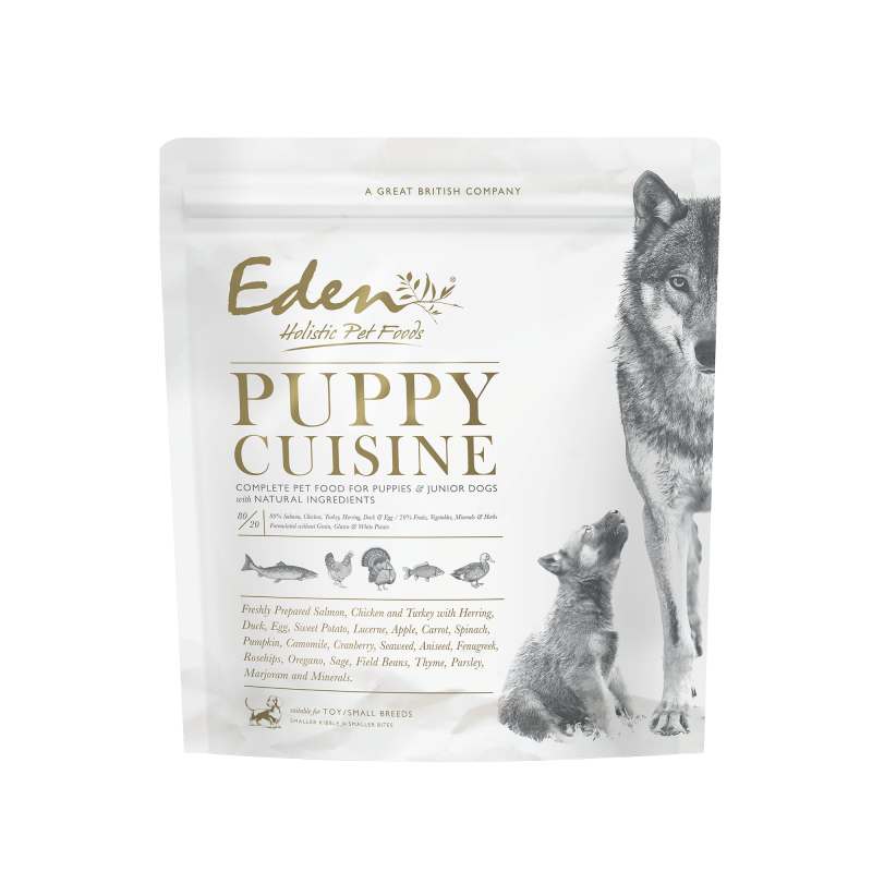 Eden 80/20 Puppy Cuisine Small Kibble Dry Dog Food - 2kg