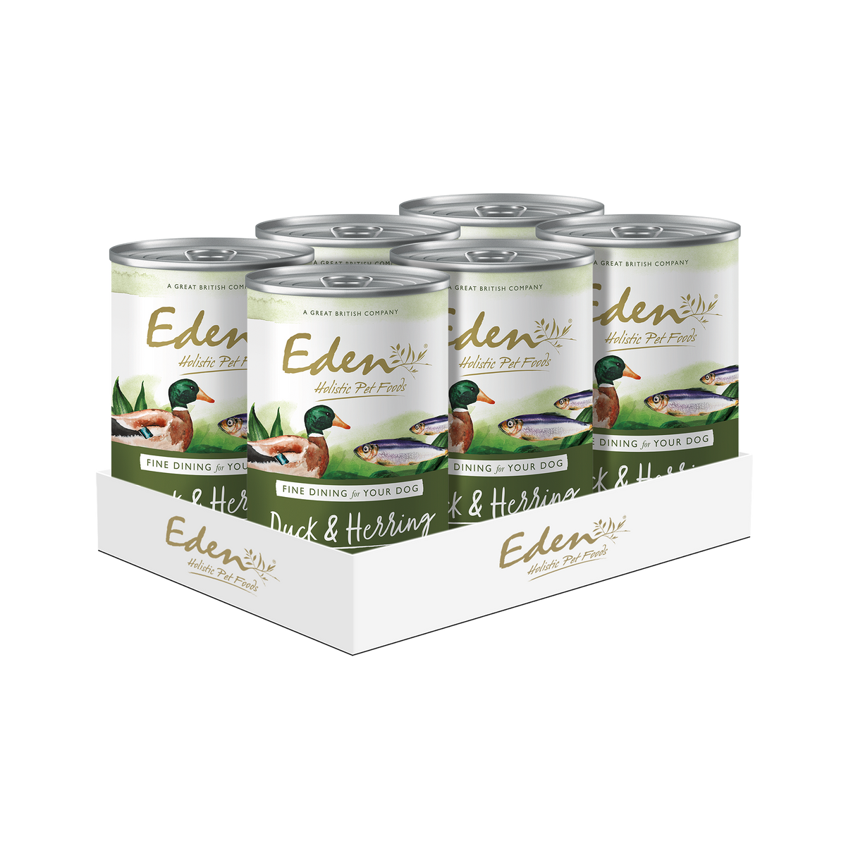 Eden Wet Dog Food – Gourmet & Working Recipes Cans
