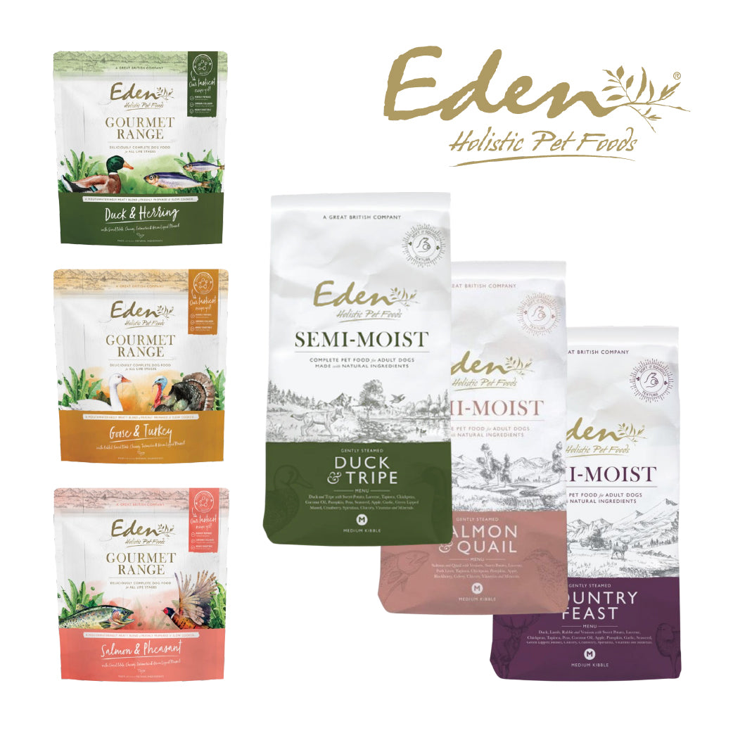 Eden Dry Dog Food – Gourmet & Semi-Moist 60/40 Recipes