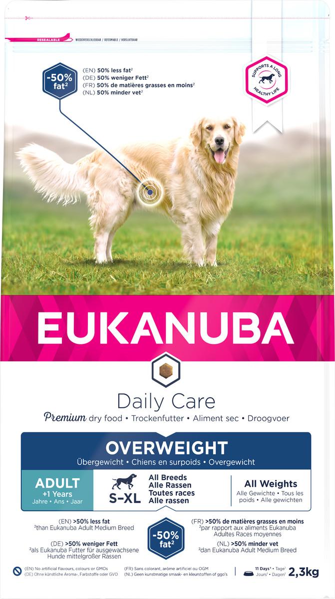 Eukanuba Daily Care Overweight/Sterilised Dry Dog Food - 12kg