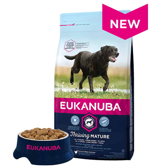 Eukanuba Thriving Mature Large Breed Dry Dog Food Chicken-3kg