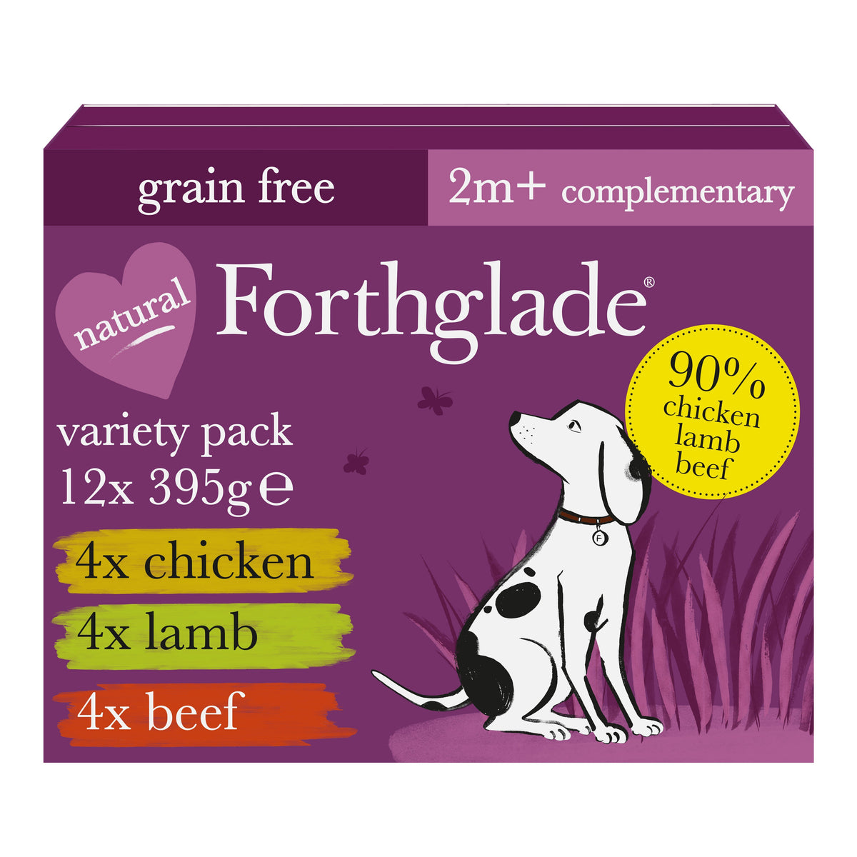 Forthglade Natural Wet Dog Food – Just & Gourmet Recipe Selection