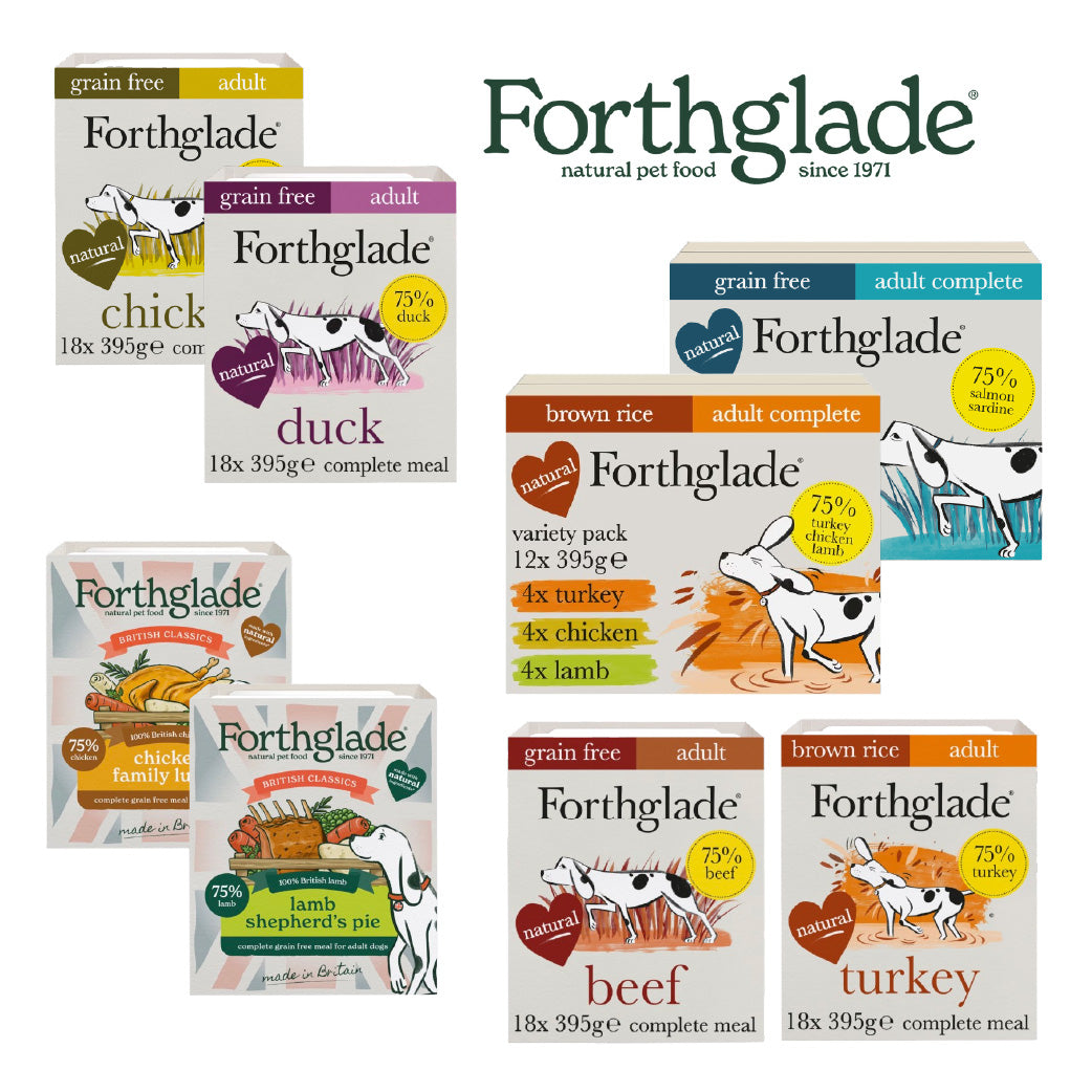 Forthglade Complete Adult Wet Dog Food – Natural Recipes