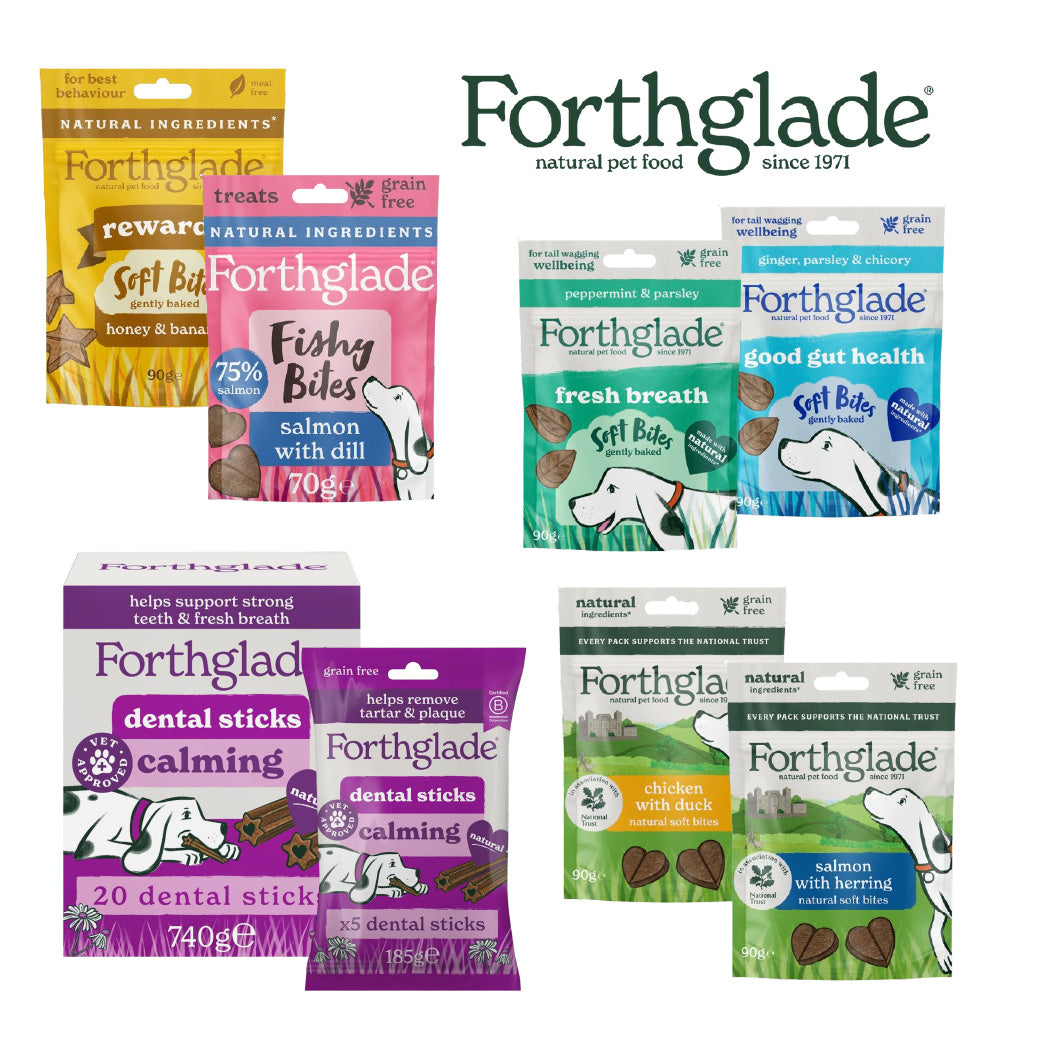 Forthglade Natural Dog Treats – Soft Bites, Dental Sticks & Meaty Snacks