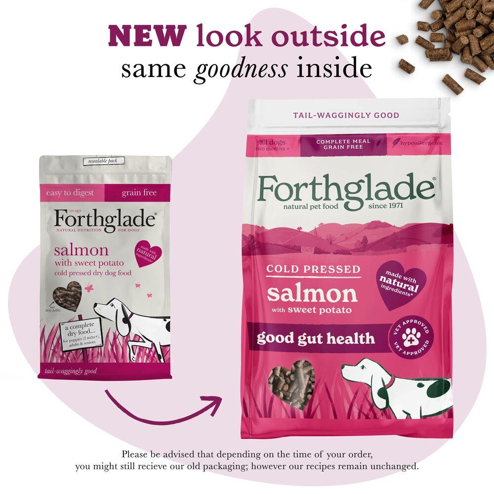 Forthglade Complete Natural Dry Cold Pressed Salmon Dog Food - 2kg