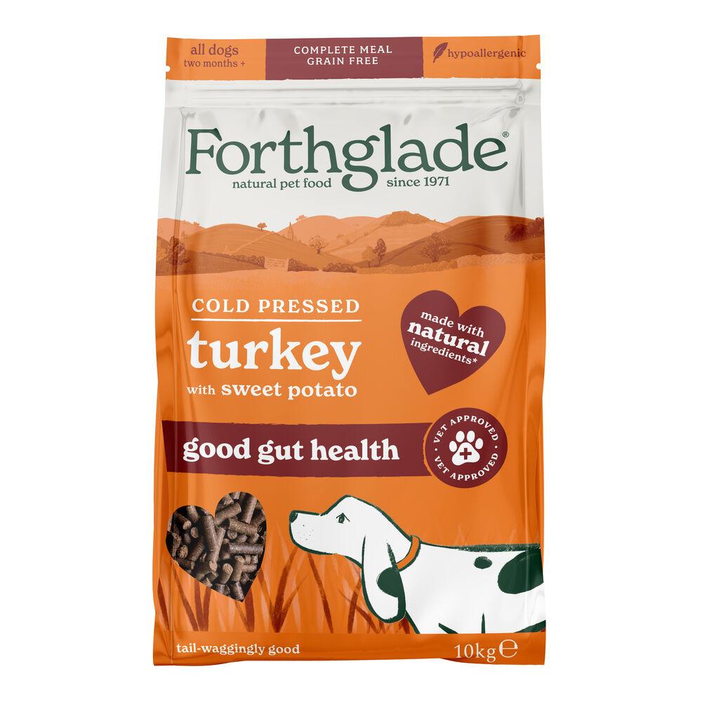 Forthglade Complete Natural Dry Cold Pressed Turkey Dog Food - 10kg