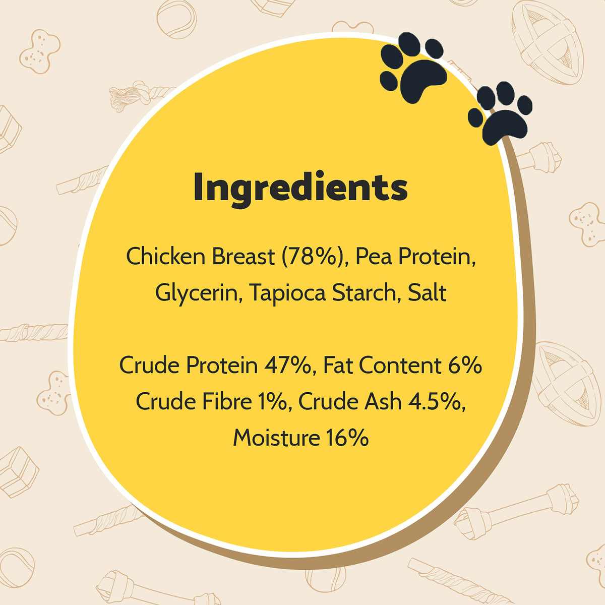 Good Boy Chewy Chicken Strips Dog Treats - 100g