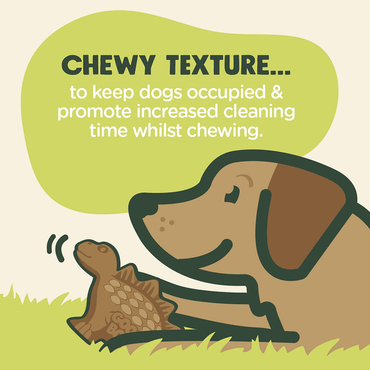 Good Boy Chompers Dental Dinosaur Chew