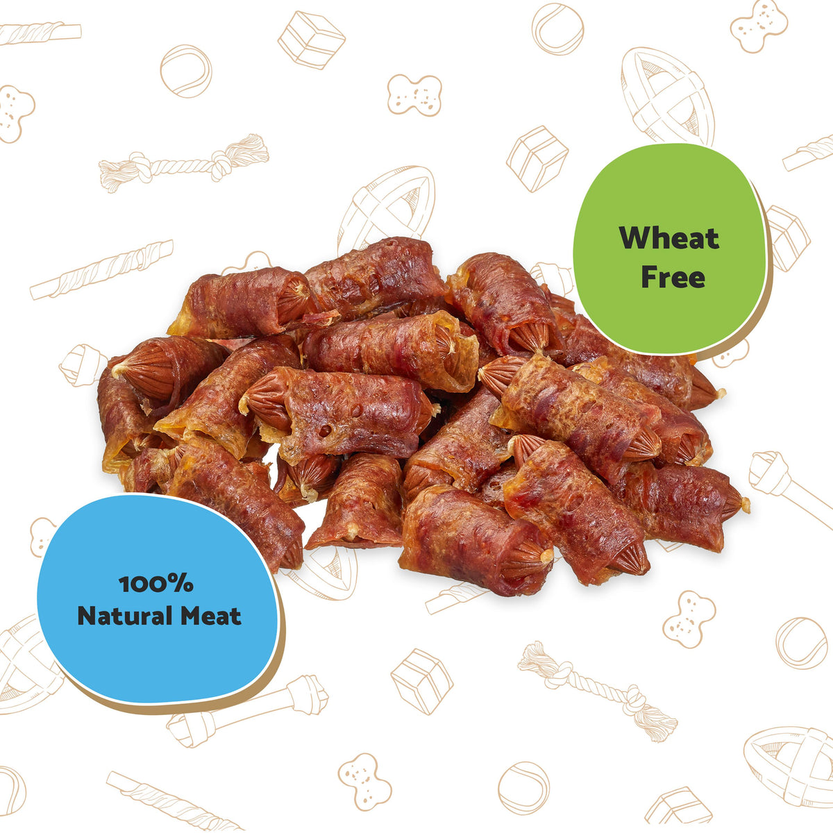 Good Boy Pigs in Blankets Dog Treats - 3 x 320g