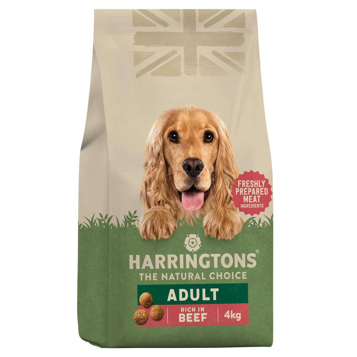 Harringtons Beef & Rice Dry Dog Food - 4kg