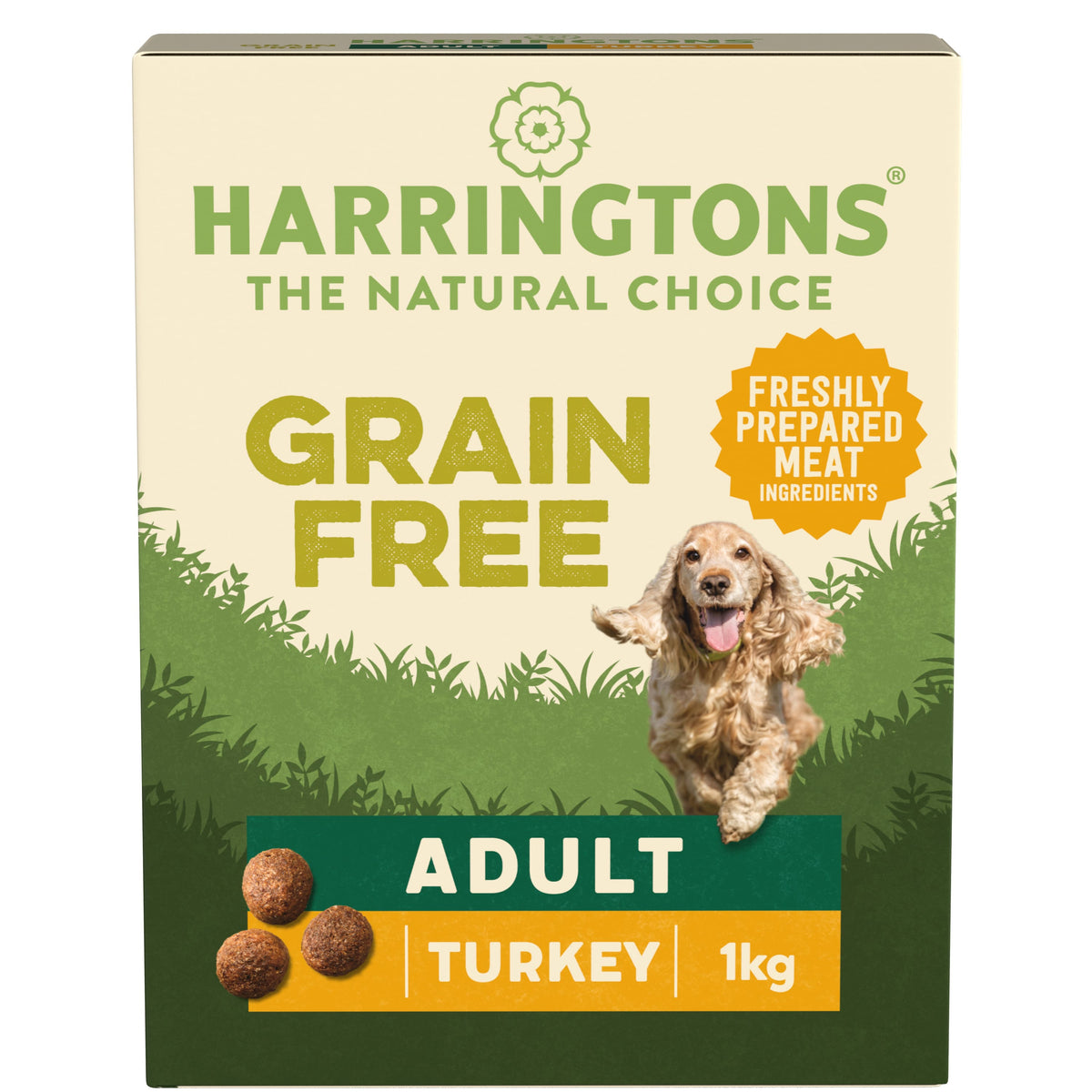 Harringtons Adult Dry Dog Food – Grain Free, Just 6 Recipes