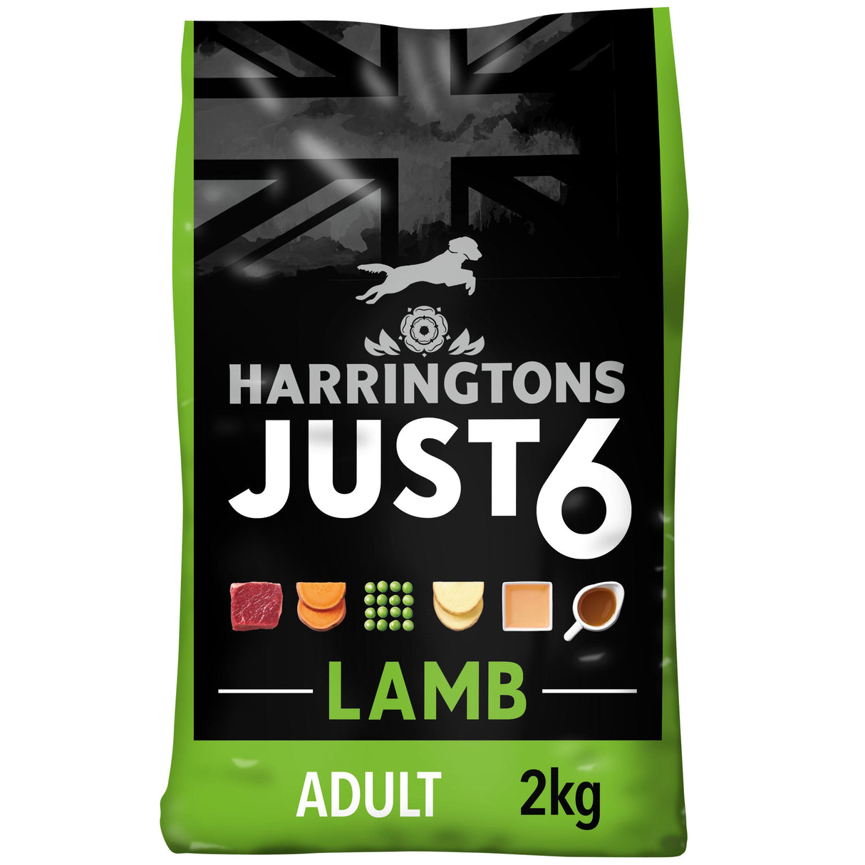 Harringtons Just 6 Lamb Dry Dog Food - 2kg