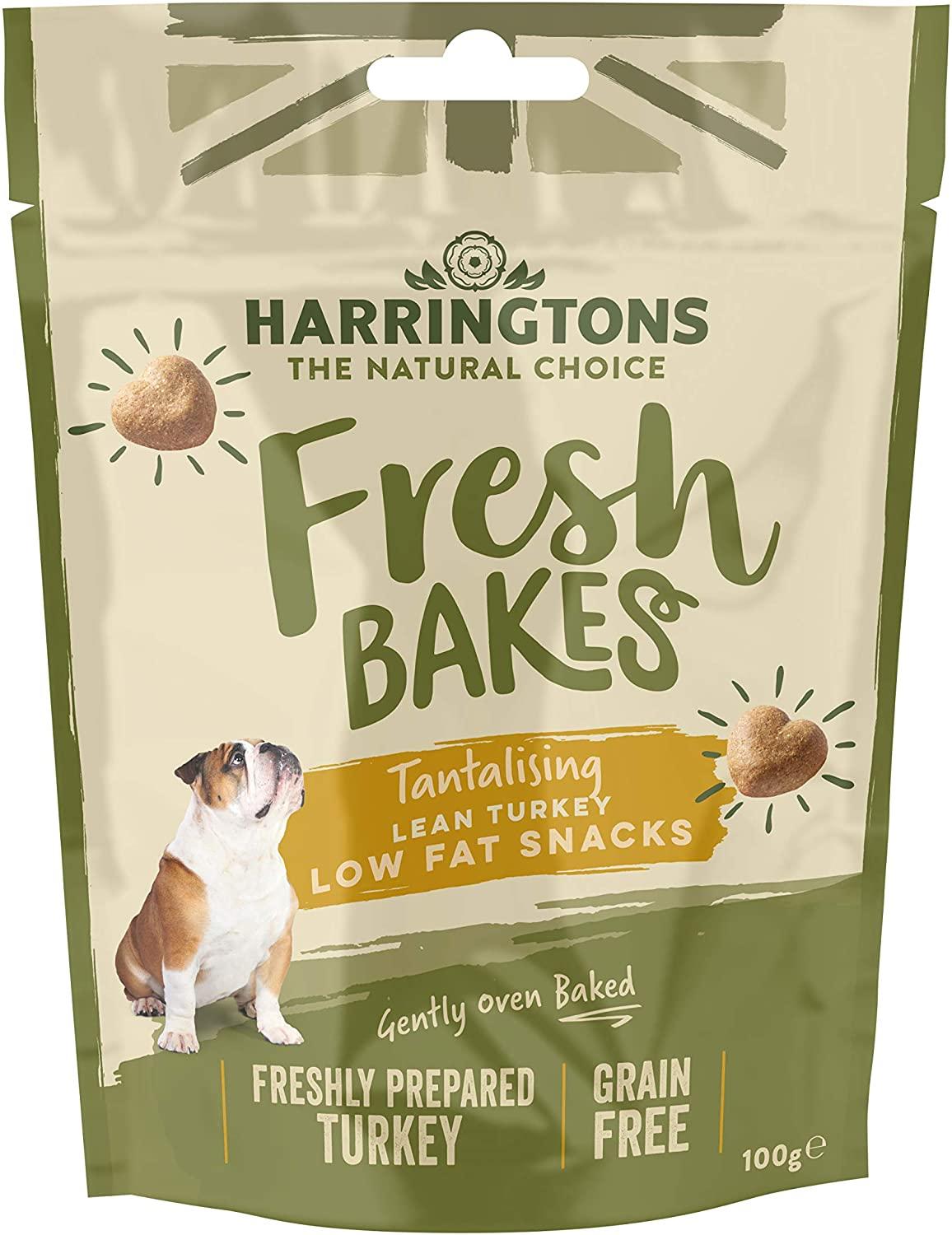 Harringtons Low Fat Dog Treats - 100g