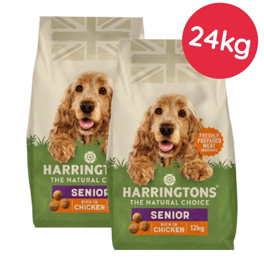 Harringtons Senior Chicken Dry Dog Food - 24kg
