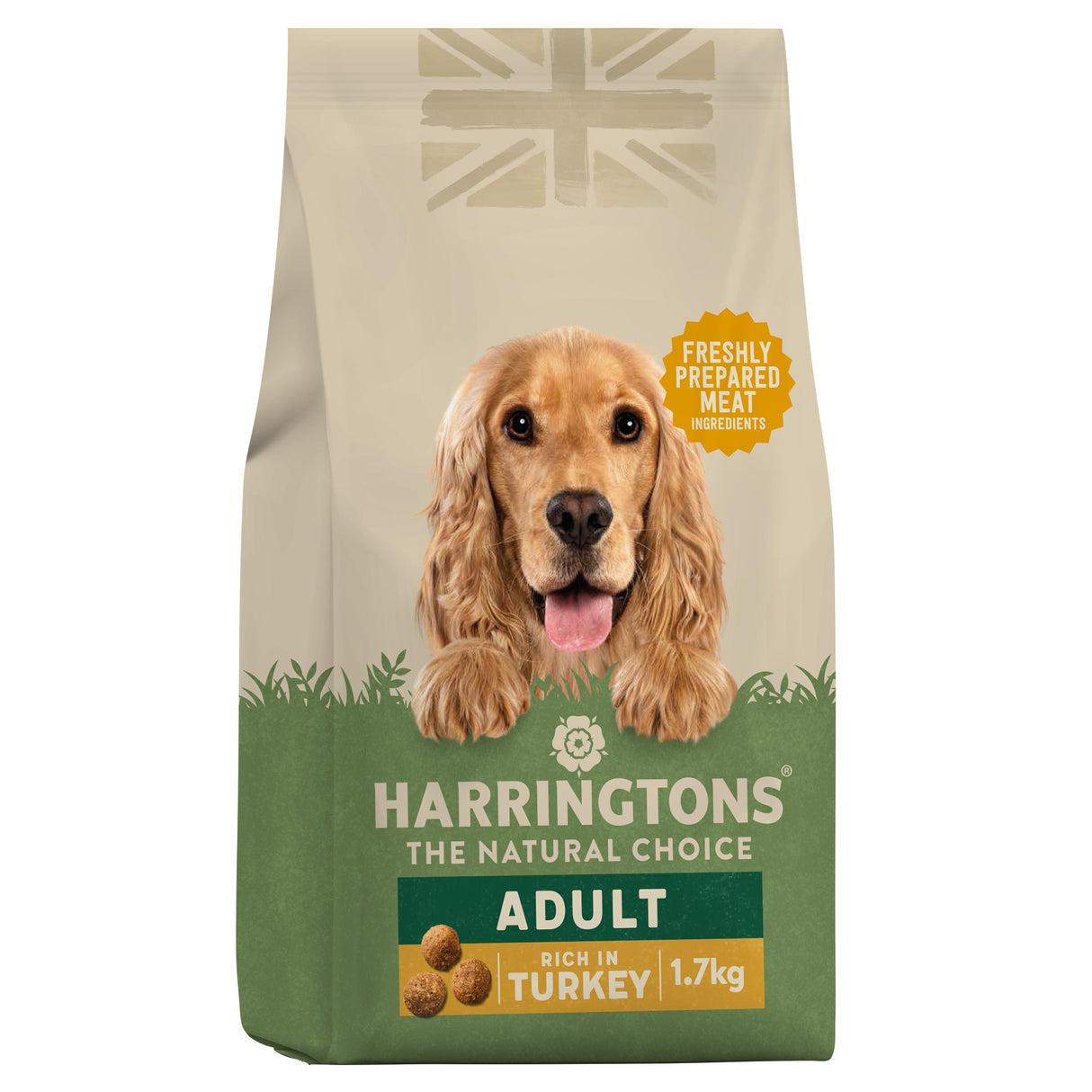 Harringtons Turkey & Veg Dry Dog Food - 1.7kg