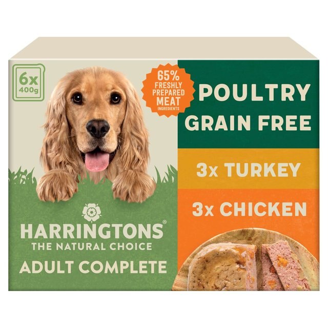 Harringtons Wet Dog Can Variety Multipack - 6x400g