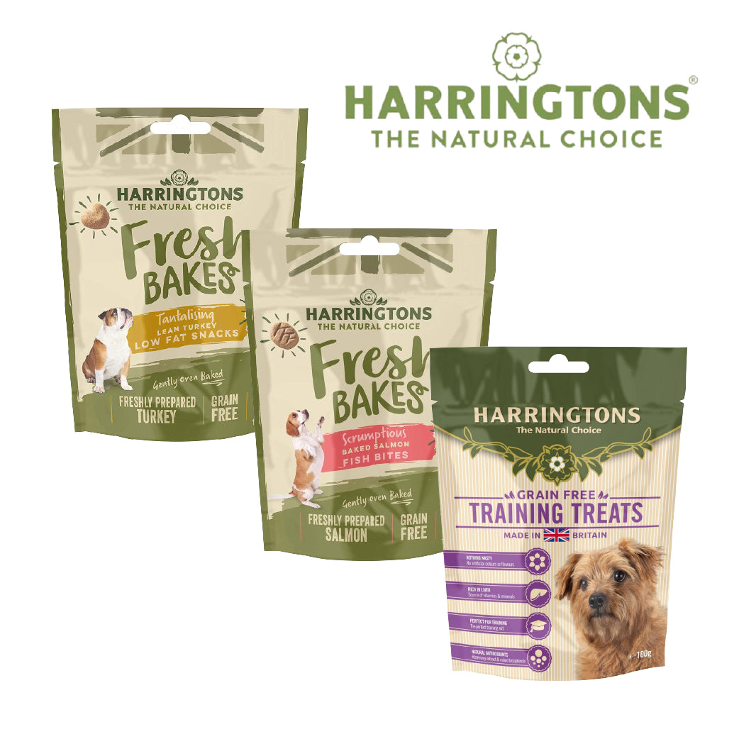 Harringtons Dog Treats – Low Fat, Fresh Bakes & Training Snacks