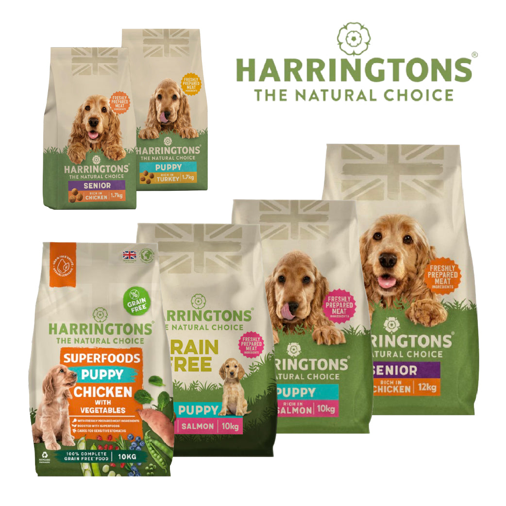 Harringtons Puppy & Senior Dry Dog Food – Complete Nutrition Recipes
