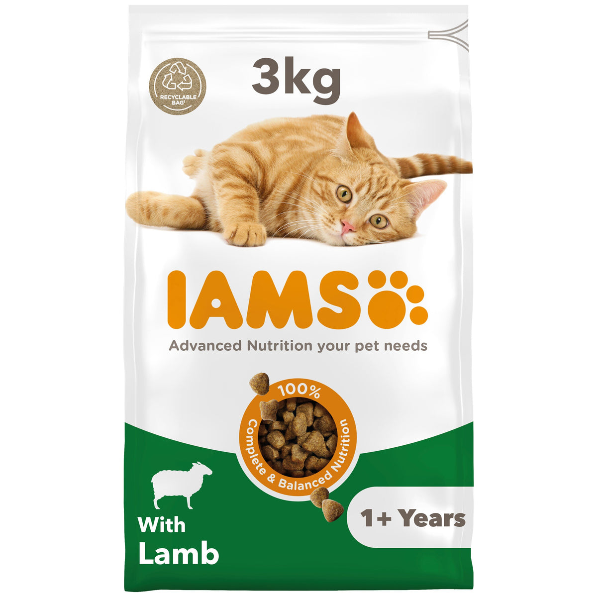 Iams Dry Cat Food – Vitality, Kitten, Adult & Senior Range