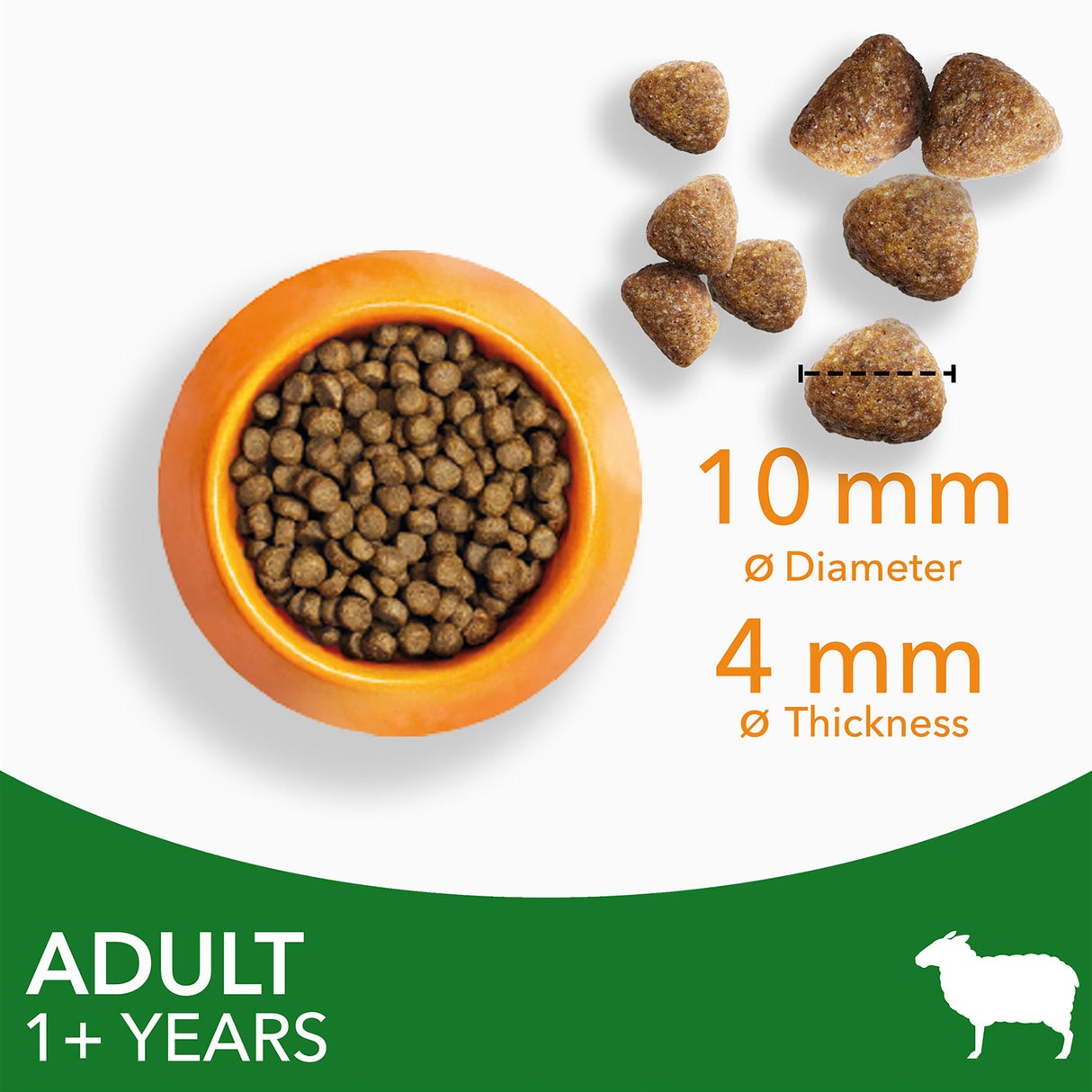 Iams Adult Lamb Dry Cat Food - 3kg