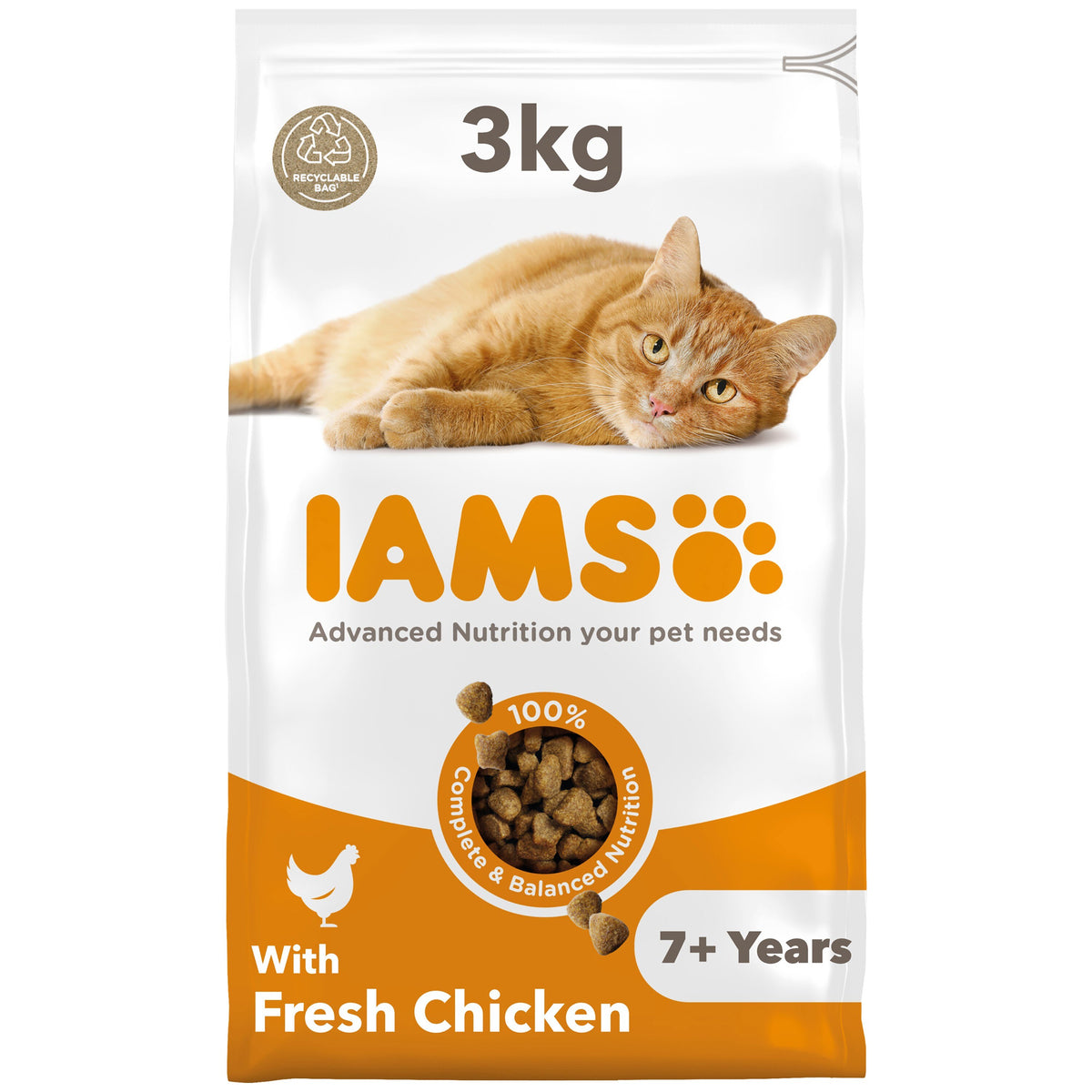 Iams Dry Cat Food – Vitality, Kitten, Adult & Senior Range