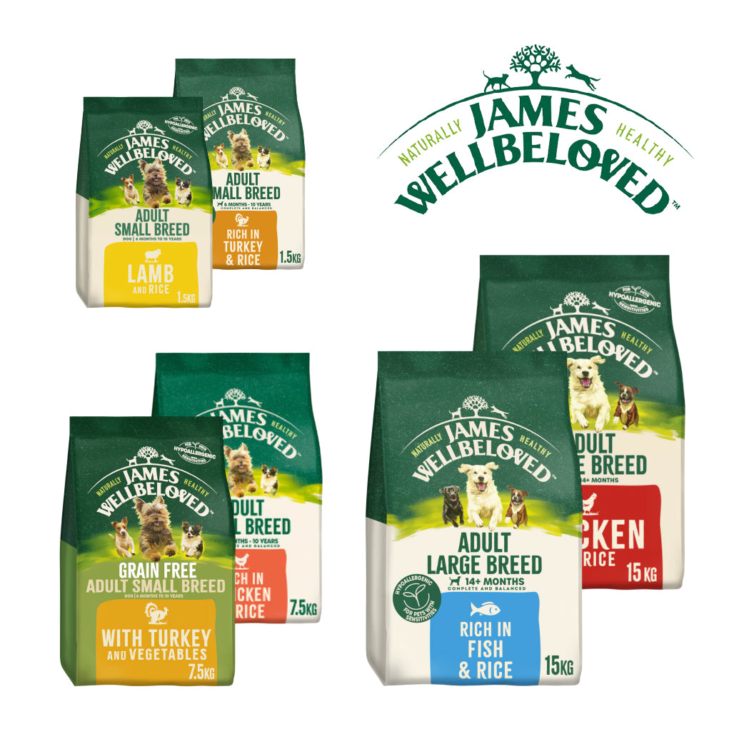 James Wellbeloved Dry Dog Food – Small & Large Breed Adult Recipes