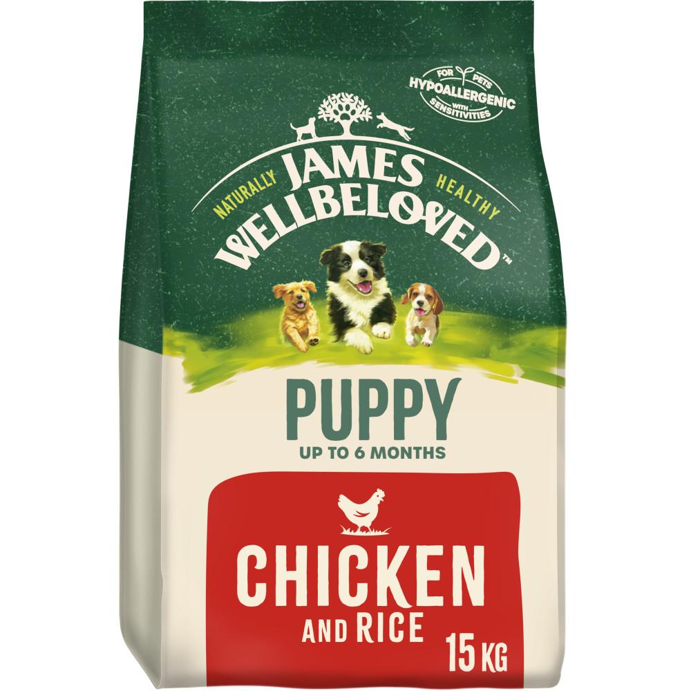 James Wellbeloved Dog Puppy Chicken & Rice - 15kg