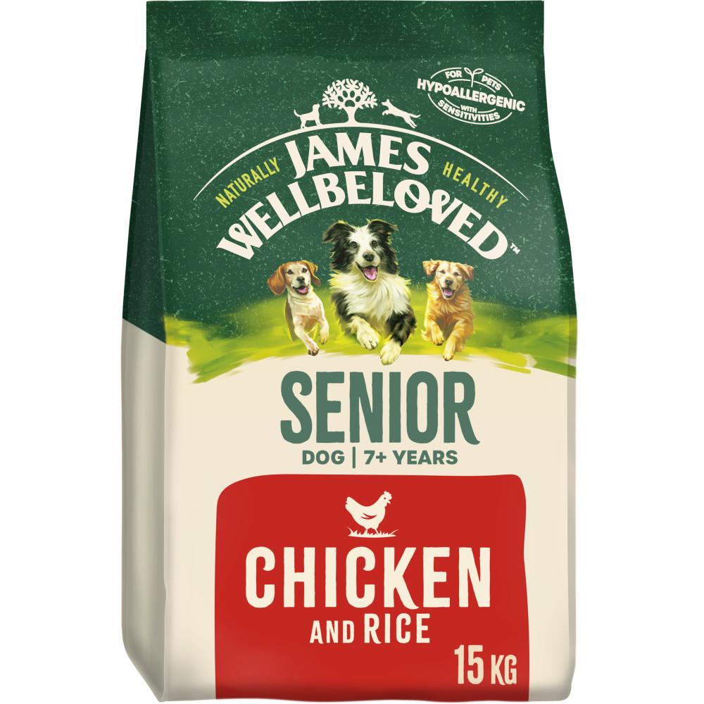 James Wellbeloved Dog Senior Chicken & Rice - 15kg
