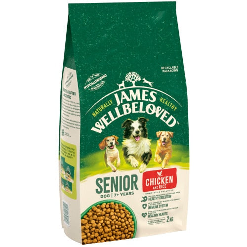 James Wellbeloved Dog Senior Chicken & Rice - 2kg