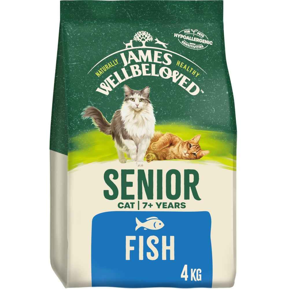 James Wellbeloved Dry Cat Food – Kitten & Senior Recipes