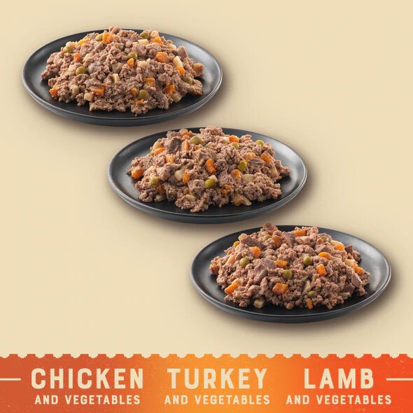 James Wellbeloved Grain Free Adult Dog Turkey, Lamb and Chicken in Loaf Can - 12 x 400g