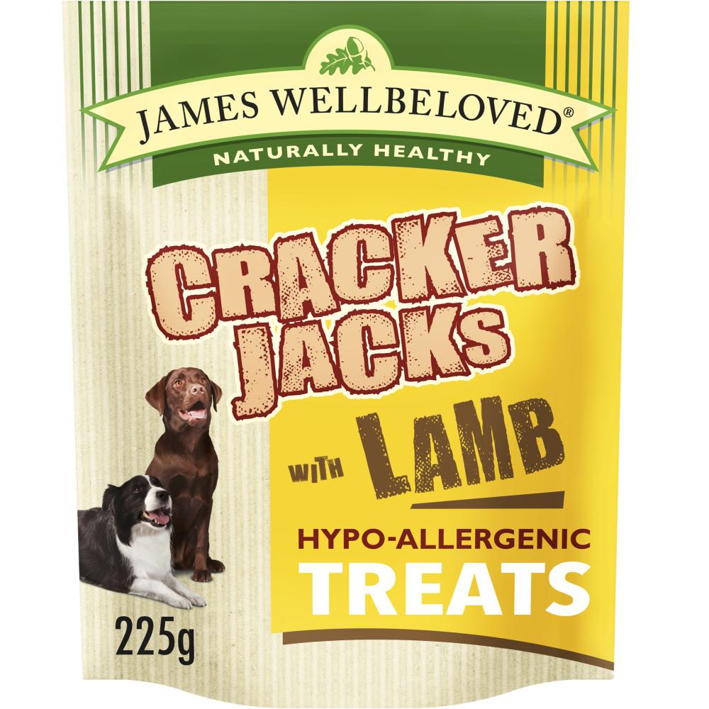 James Wellbeloved Lamb & Rice Crackerjacks - 225g