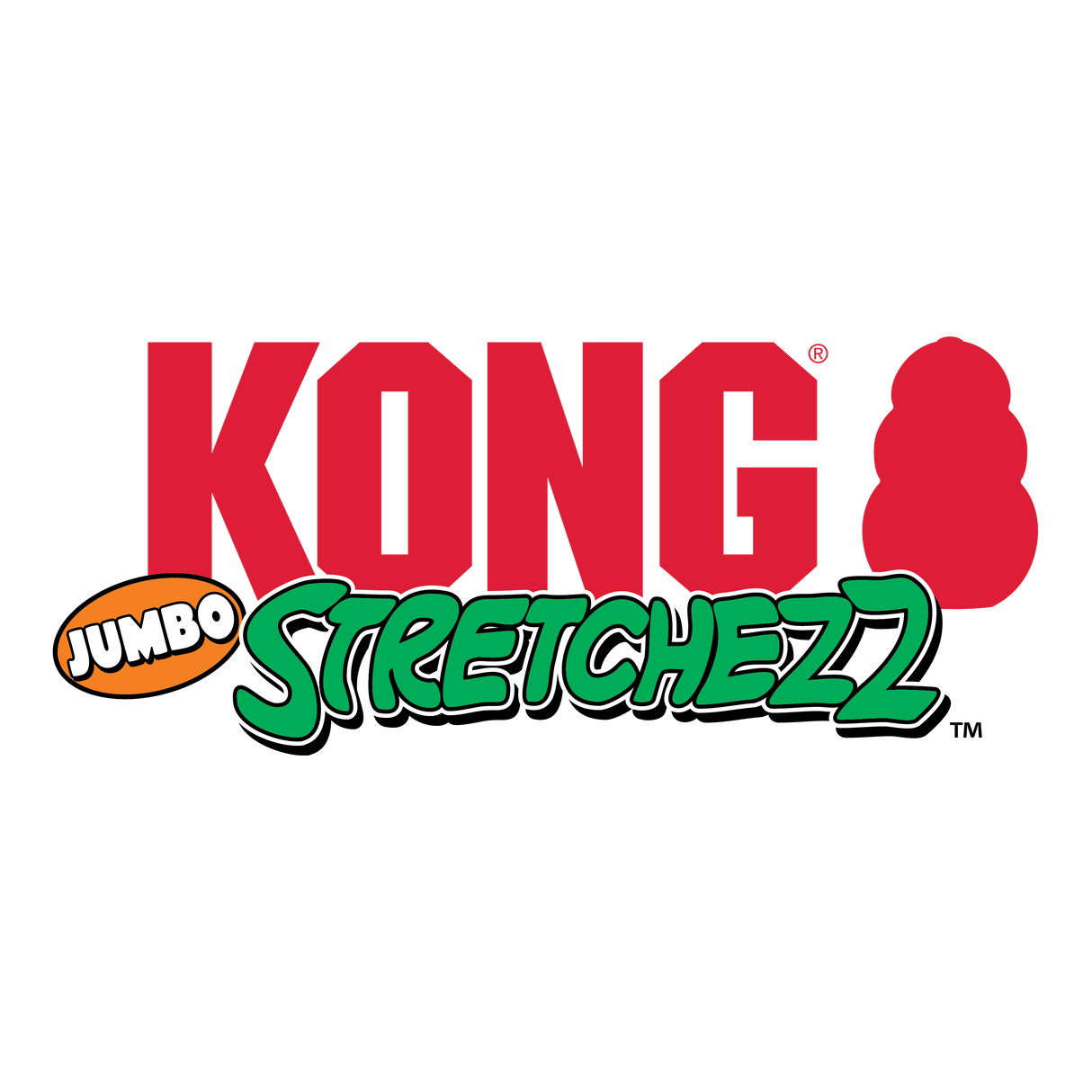 KONG Stretchezz Jumbo Tiger Extra Large
