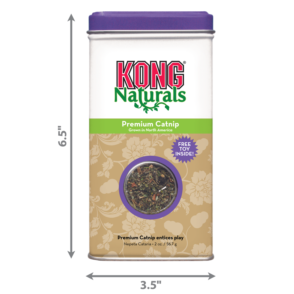 KONG Naturals Catnip 2 oz