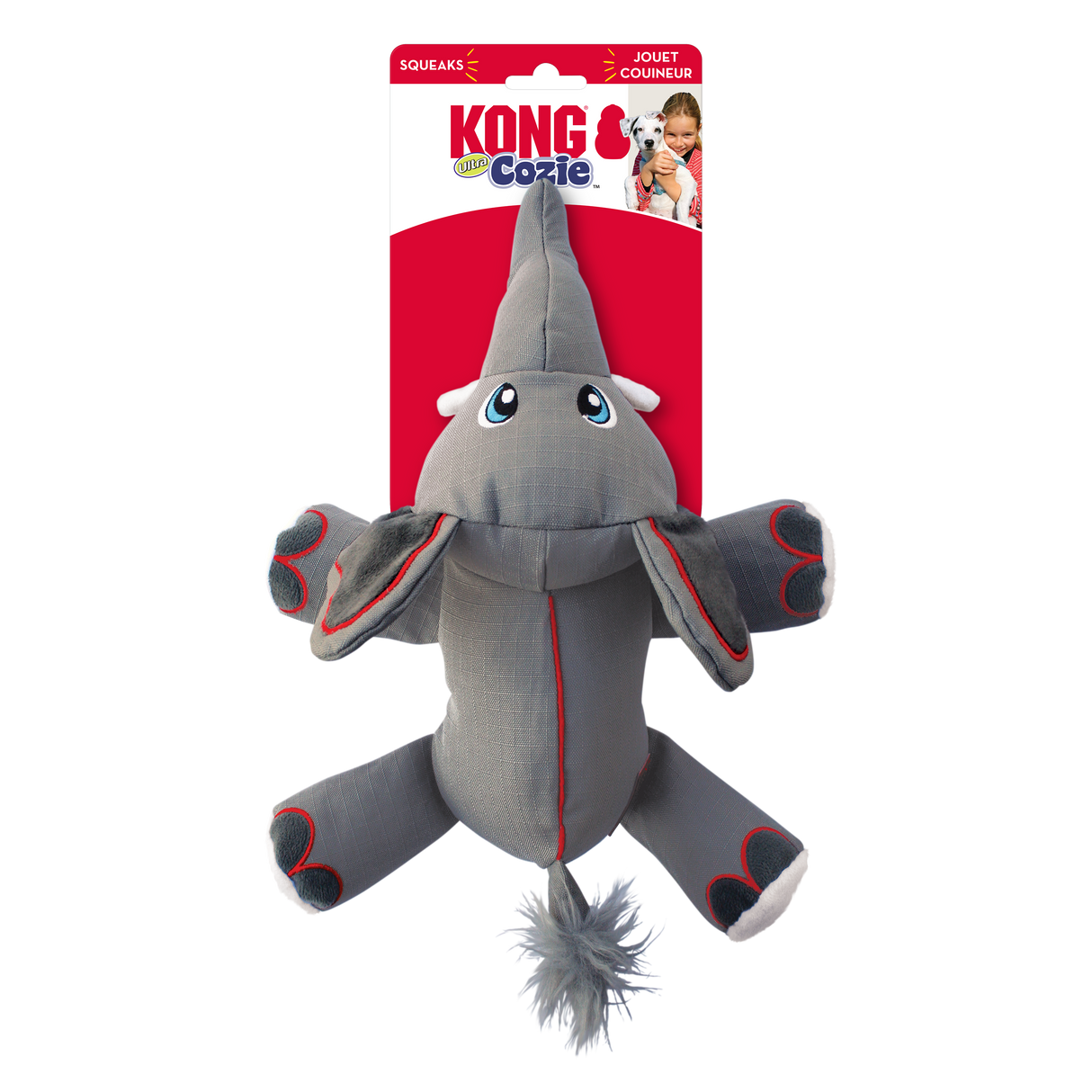 KONG Cozie Ultra Ella Elephant Large