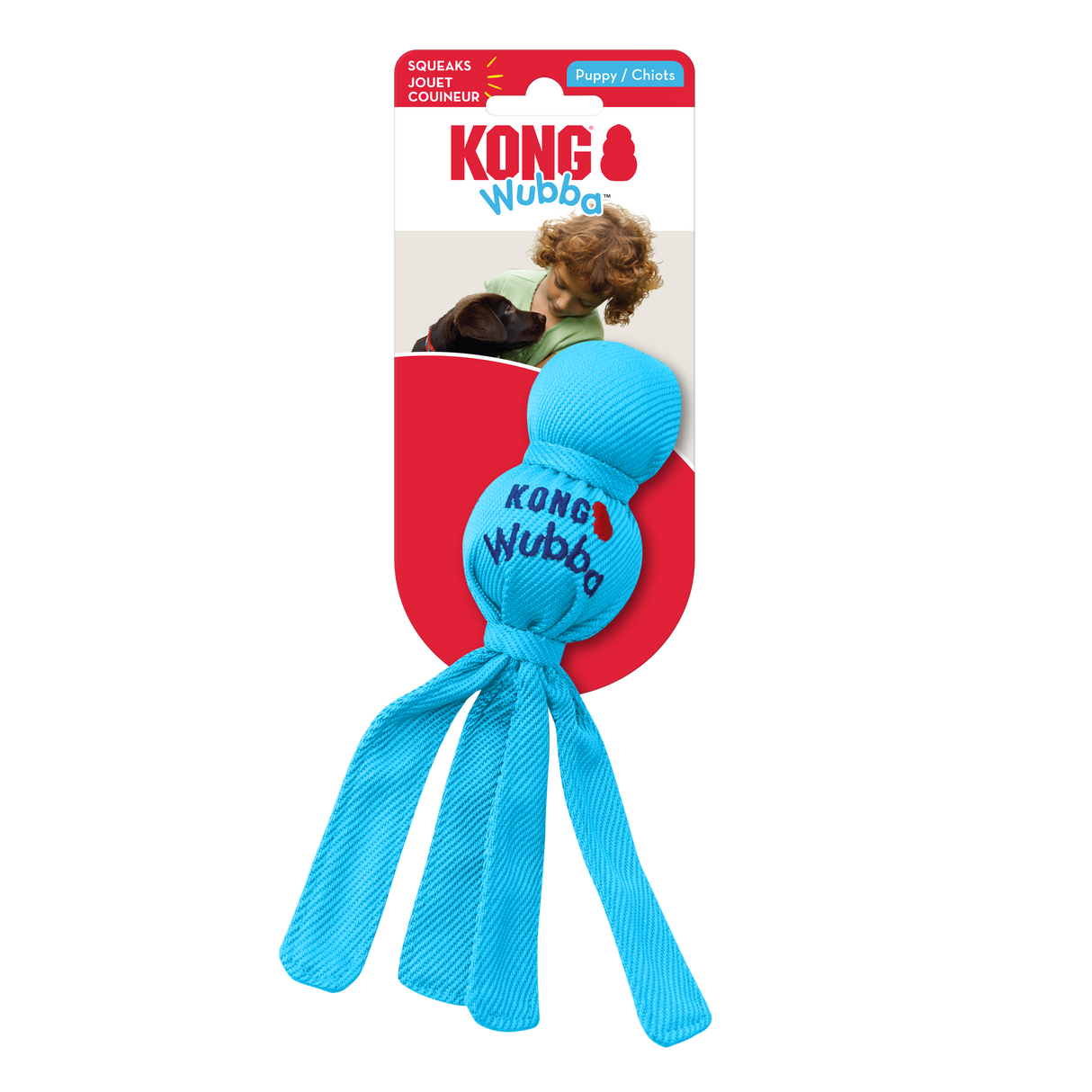 KONG Wubba Puppy Assorted Small