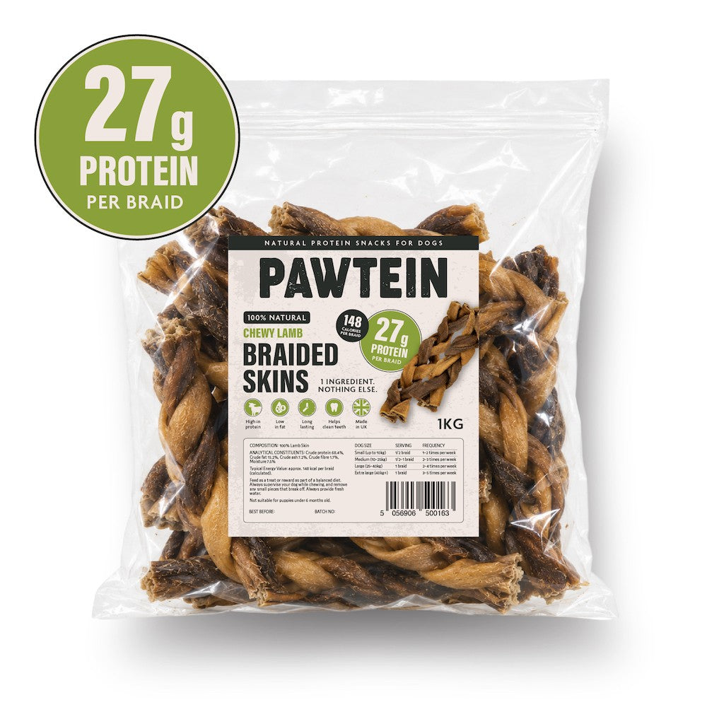 Pawtein Natural Dog Treats | 100% Natural Chews