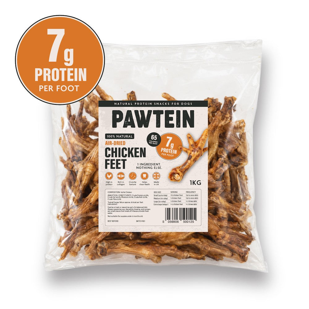 Pawtein Natural Dog Treats | 100% Natural Chews