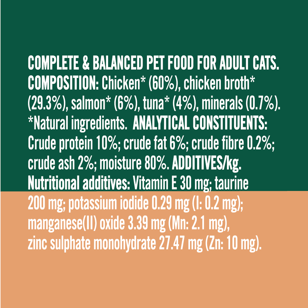 Natures Menu Especially for Cats Chicken with Salmon & Tuna Wet Cat Food Cans - 18 x 85g