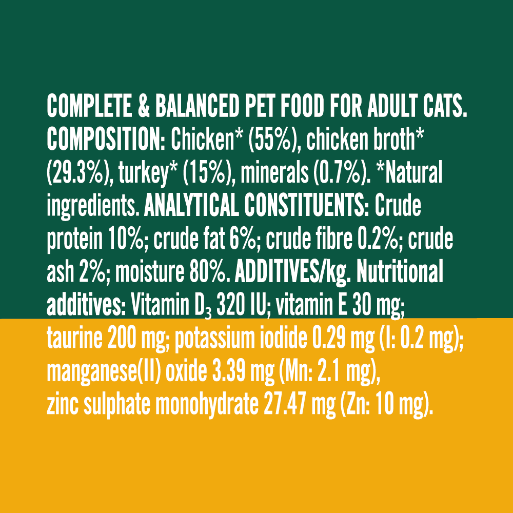 Natures Menu Especially for Cats Chicken & Turkey Wet Cat Food Cans - 18 x 85g